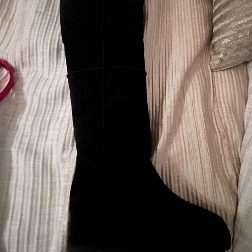 NEW UGG Femme Over the Knee Wedge Boots - Picture 4 of 17